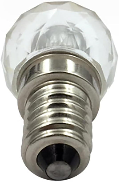 6 Pack E14 2W Mini Globe LED Bulbs, 20W Equivalent, Warm White 3000K, Dimmable for Chandeliers