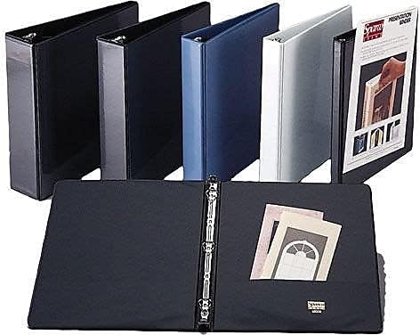 Sparco 19701 Round Ring View Binder, 2-Inch Capacity, 11-Inch x8-1/2-Inch , White by Business Source