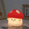 Night Light for Kids, Cute Nursery Mushroom Light, Squishy Silicone Lamp Up