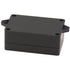 Zulkit Junction Box, ABS Plastic Dustproof Waterproof IP65 Universal Electrical Boxes, Black 3.94 x 2.68 x 1.57 Inch
