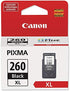Canon PG-260XL Black Ink Cartridge, Compatible with TR7020, TS6420, TS5320 Printers
