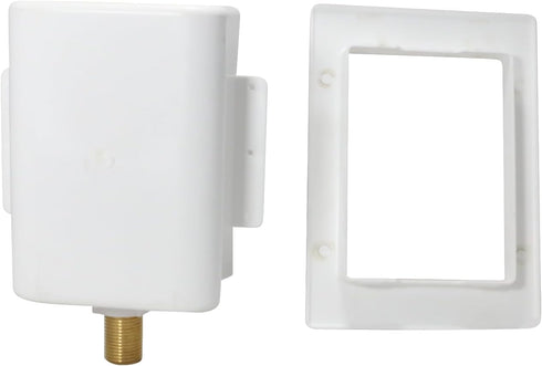 1/2 Inch 3/4 inch Hammer Pack 1 XFITTING Premium Washing Machine Outlet Box, MIP/Sweat x MHT, White (Copper Arrestor)