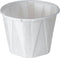 Solo 1.0 oz Treated Paper Souffle Portion Cups - Measuring, Medicine, Samples, Jello Shots (Pack of 250)