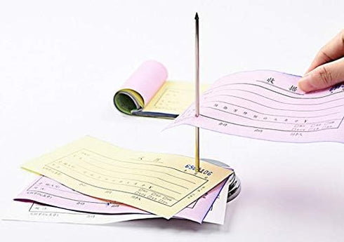 JMAF Desk Straight Rod Paper Holder Spike Stick, 130mm Long