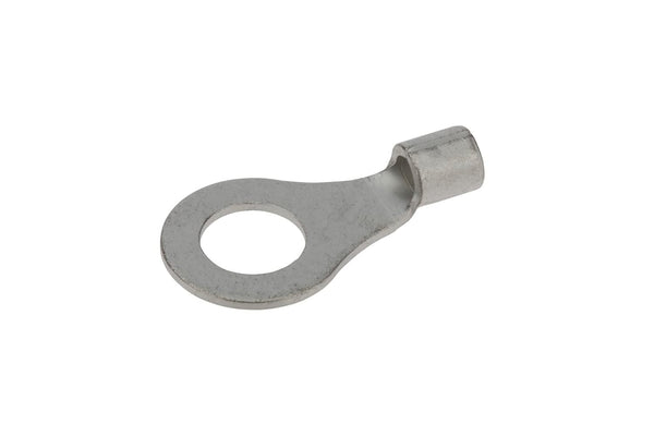 NSI Uninsulated Ring Terminal, 12-10 Wire Size, 5/16" Stud Size, 0.591" Width, 1.102" Length