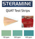 Steramine Quat Sanitizer Test Strips, 15 Litmus Paper Each Envelopes, Kit of 2X QT-10 Test Strips to Measure 0-400 PPM, Quat Test Strips for Testing Sanitizing Solution Made with Quaternary Tablets