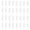 4ml Dessert Pipettes 80PCS Plastic Squeeze Transfer Pipettes, Liquid Injector for Cupcake Strawberries