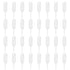 4ml Dessert Pipettes 80PCS Plastic Squeeze Transfer Pipettes, Liquid Injector for Cupcake Strawberries