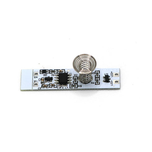 generic Dimmer Capacitive Touch Sensor Switch Spiral Spring Switch Suitable for Control Switch, Smart Home Light Strip