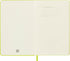 Moleskine Classic Notebook, Hard Cover, Large (5" x 8.25") Ruled/Lined, Lemon Green, 240 Pages