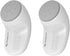 EUDEMON Adjustable Door Guard Stop, 2 Pack White Finger Pinch Guard, Easy to Install Adhesive Door Stopper