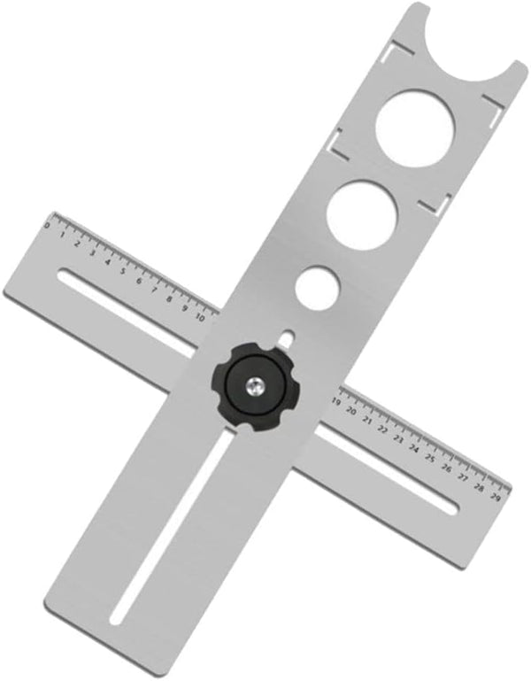 Adjustable Ceramic Tile Hole Locator, Universal Drilling Hole Tools for Marble, Glass, and Ceramic Floor