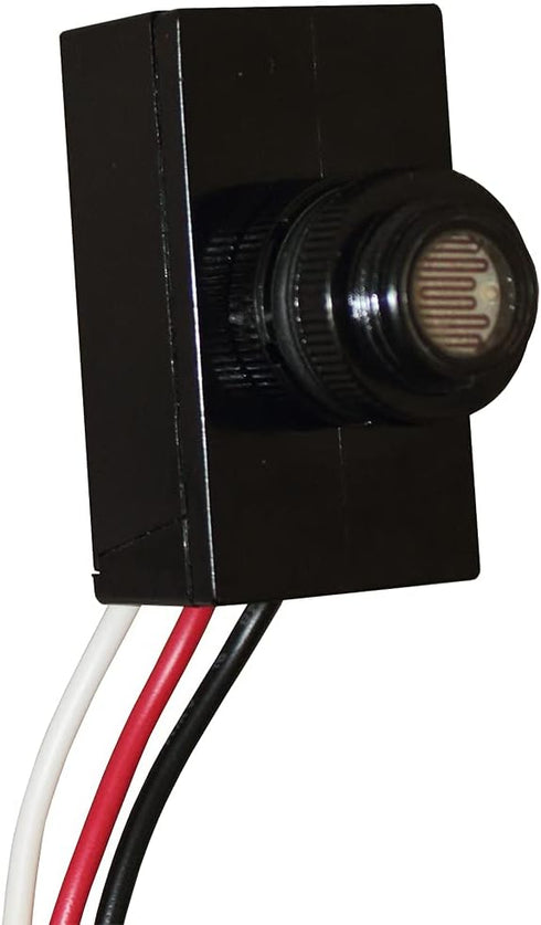 Sigma Engineered Solutions, Black Weatherproof 14008 Dusk-to-Dawn Sensor by Sigma Electric