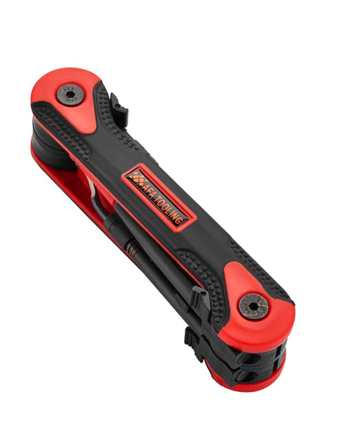 AFA Tooling 4-in-1 Deburring Tool for Metal, Resin, PVC Pipes, and 3D Printed Edges, Plumbing Burr Removal