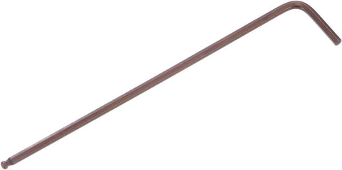 Ball End Hex Key Wrench 2mm, S2 Steel L-Shape Long Arm Hexagon Metric Wrenches for Home Repair, Red