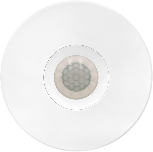 Maxxima 360 120V 10ft, Closets Ceiling Mount Degree PIR Occupancy Sensor - Hard-Wired Motion Sensor, LED Compatible