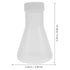 Hemobllo 50ML Plastic Conical Flask Set with Screw Caps and Clear Scale, Laboratory Supplies (10PCS)