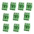 Luo QiuFa 10Pcs 3P Pluggable Terminal Blocks Connector Socket KF2EDG 5.08mm Pitch
