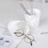 QDKVTNDJZ PP Multi-function Folding Pen Pencil Holder Decorative Desktop Holders Makeup Brush Office Stationery Storage