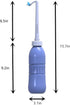 Portable 600ml Travel Bidet Plastic EVA Bottle for Personal Hygiene