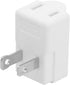 Polarized 2-Prong L Type Adapter, Vertical Right Angled AC Adapter, NEMA 1-15P USA Outlet Saver