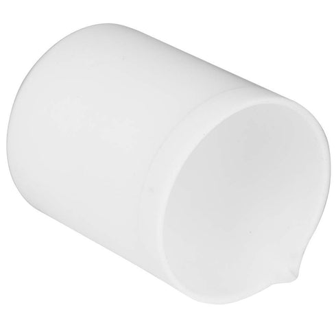 PTFE Teflon Beaker 250ml - Acid and Alkali Resistant White Measuring Cup for Lab, High Lubrication