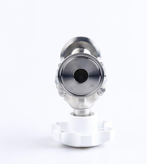 KOKYLEZN DN15 DN20 DN25 DN50 SS316L 1.5" 2" Product(25mm 50.5) Diaphragm Valve Stainless Steel Tri Clamp Valve of Brew