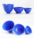 Lab Flexible Alginate Rubber Mixing Bowls Small/Medium/Large for Plaster with One Spatula (3)