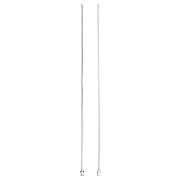 PATIKIL 12Ga x 12 Inch Stainless Steel Dispensing Needle Tips, 2Pcs Blunt Tips Luer Lock for Thick Glue