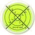 SIZIKJXGHWYI Bubble Spirit Level with Double Sided Adhesive Bottom, 40mm Circular Level Bubble