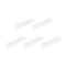 MECCANIXITY Magnetic Stirrer Mixer Stir Bar Rod 30mm x 6mm PTFE Coating Magnet for Laboratory, 5Pcs