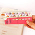 Cute Animals Shape Stickers, 6pcs Stationary Set Stickers Cute Brown Bear Self-Stick Tab Note Pads Bookmark For Office School