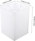 E27 Bulb Luxshiny Square Lamp Shade for Table Lamp and Pendant Light with Compatibility Fabric and Iron Construction