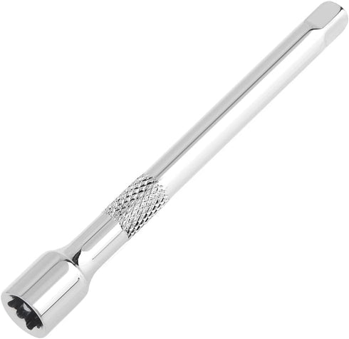 OriGlam 1/4" Drive Extension Socket Wrench, 4-Inch Ratchet Extender, Chromed Steel