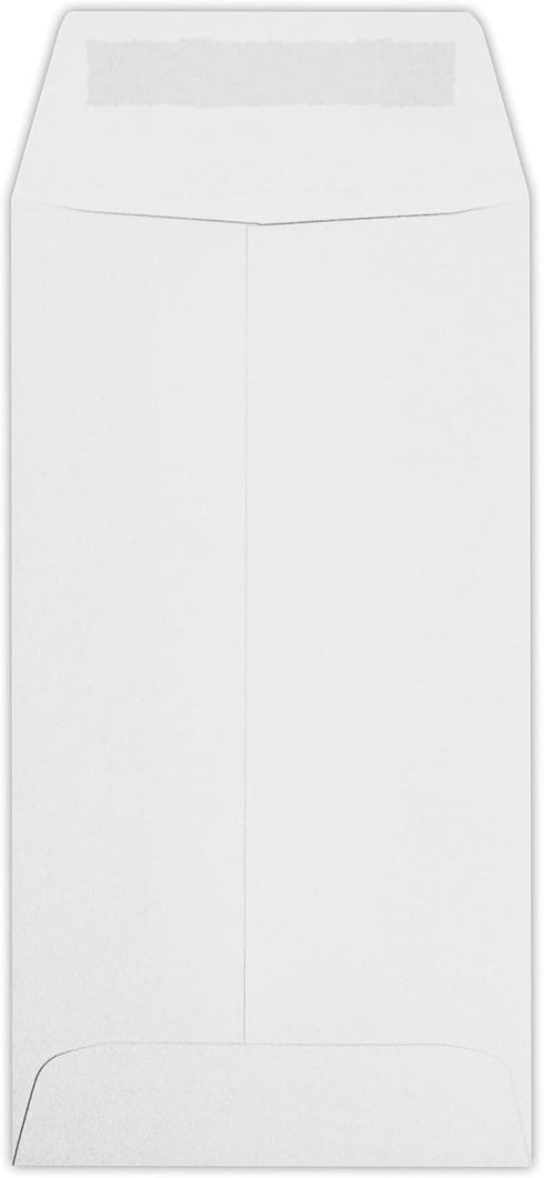 LUXPaper #7 Coin Envelopes | 3 1/2 x 6 1/2 | 24 lb. Bright White | 250 Pack for Coin Collections