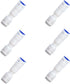 1/4" One Way Check Valve for Reverse Osmosis Water Filter, NSF Certified Plastic Quick Connect Fittings (6 pcs)