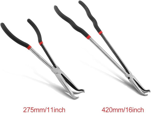 Electrical Disconnect Plier, Professional Automotive Hose Repair Tool for Radiator Hose Clamp, Long Spark Plug Removal