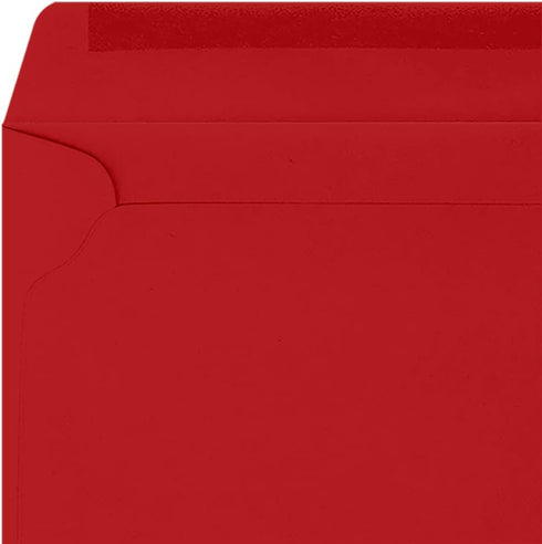 LUXPaper 9 x 12 Booklet Envelopes | Holiday Red | 60lb. Text | 50 Qty