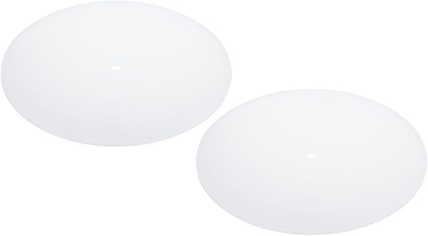 PATIKIL Lampshade Diffuser, 2 Pack 11.5" Diameter with 3/8" Center Hole Round