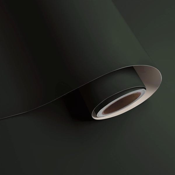 VaryPaper 15.7''x78.7'' Dark Green Contact Paper for Cabinets Waterproof Peel and Stick Wallpaper for Kitchen