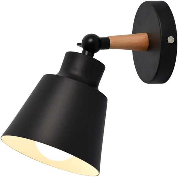 Mengjay Wall Light Black Fixtures Nordic Wall Sconce Lamp Macaron Edison Copper lamp