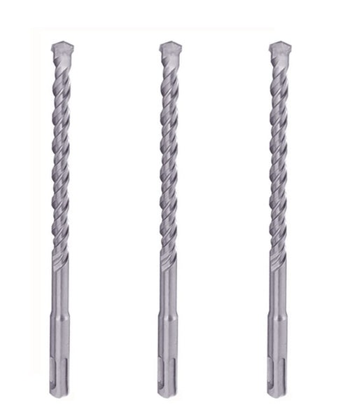 SDS Plus Hammer Drill Bit 3Pcs 5/16 in. x 6 in. for Masonry Concrete Rock