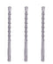 SDS Plus Hammer Drill Bit 3Pcs 5/16 in. x 6 in. for Masonry Concrete Rock