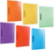 Filexec 6192 Clamp Binder, Frosted, Set of 6, Assorted Colors: Blueberry, Strawberry, Grape, Lime, Lemon, Tangerine