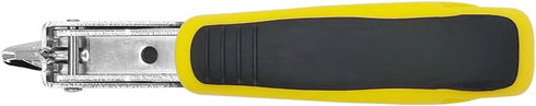 Yellow Heavy Duty Staple Remover Tool, Upholstery and Construction Staple Puller for All Kinds of Staples