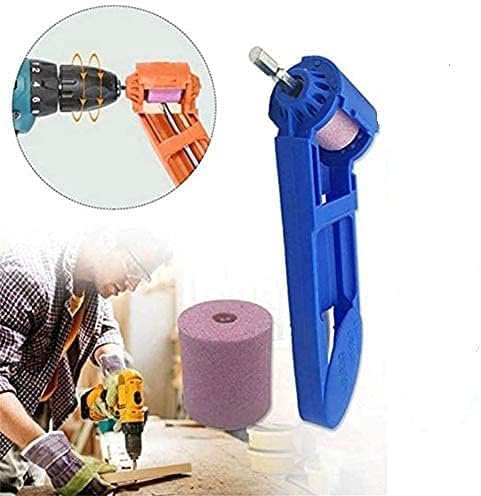 Fdit Drill Bit Sharpener, 12.5mm Corundum Grinding Wheel Portable Grinder for Drill Bits