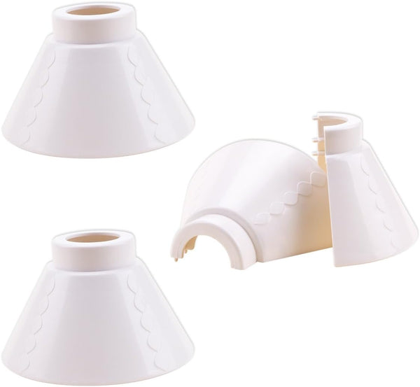 SaiDian 3Pcs E27 Plastic Bulb Shade Protective Light Bulb Cover for Home Use