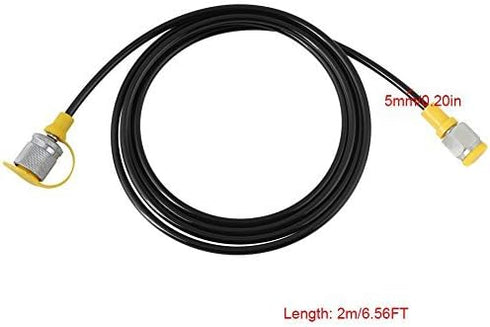 Hydraulic Pressure Test Hose 2.0m/6FT (M16*2-1/4 BSP) for Testing Coupling Point in Hydraulic System