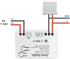 Zigbee Temperature & Humidity Controller, Extendable Probe Sensor, Tuya App Remote, 10A Relay Switch (T&H, 12 Volts)
