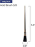 Pro Grade Acid Brushes, 72 Count, 3/8" Boar Hair Acid Flux Brushes